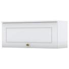 Armario Aereo Basculante MDF 80 cm Americana C354 Branco Henn Armario Aereo Basculante MDF 80 cm Americana C354 Branco Henn
