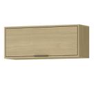 Armario Aereo Basculante MDP 80 cm GLOR AGL01 Castanho MXM Armario Aereo Basculante MDP 80 cm GLOR AGL01 Castanho MXM