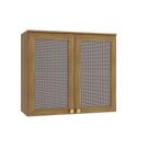 Armário Aéreo Botanic 80cm 2 Portas com Tela M633 Kappesberg