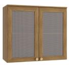 Armário Aéreo Botanic 80cm com Tela 2 Portas MDP Kappesberg