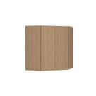 Armário Aéreo Canto Diagonal 74cm 2 Portas Slim Luciane Móveis