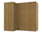 Armário Aéreo Canto Reto 1 Porta 100 MDF May Cadorin Móveis