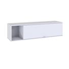 Armário Aéreo Com nicho E Porta Basculante 35x135x35cm Wlnp135 Branco Tx