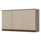 Armário Aéreo Connect 3 Portas 120 Cm Duna Cristal Henn