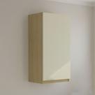 Armário Aéreo Cozinha 40 Cm Nanda 1 Porta Nature/Arenas - Tecno Mobili