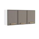 Armário Aéreo Cozinha Aço 120 cm 3 Portas Essência Bertolini Armário Aéreo Cozinha Aço 120 cm 3 Portas Essência Bertolini