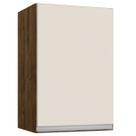 Armário Aéreo Cozinha Athena 1 Porta 1 Prateleira Itauba/Off White - Irm Móveis