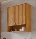 Armário Aéreo Cozinha Divina 80cm 2 Portas com Nichos 100% MDF Cinamomo MGM Moveis