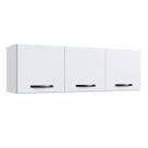 Armário Aéreo Cozinha Light 3 Portas Branco - Irm Móveis