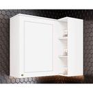 Armário Aéreo Cozinha Modulado Canto Reto Americana 1 Porta Branco - Henn Armário Aéreo Cozinha Modulado Canto Reto Americana 1 Porta Branco - Henn