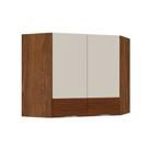 Armário Aéreo De Canto 2 Portas Viv Luz Kits Paraná - off white