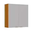 Armário Aéreo de Cozinha 100% Mdf 2 Portas 0,80m Lais