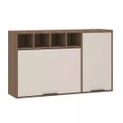 Armário Aéreo de Cozinha 120cm 2 Portas com Nichos Aspen Luciane Móveis Armário Aéreo de Cozinha 120cm 2 Portas com Nichos Aspen Luciane Móveis