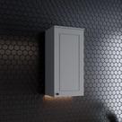 Armário Aéreo De Cozinha 40 Cm Amy Casa 812 Cinza