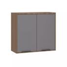 Armário Aéreo de Cozinha 80cm 2 Portas Aspen Luciane Móveis Armário Aéreo de Cozinha 80cm 2 Portas Aspen Luciane Móveis