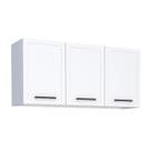 Armário Aéreo de Cozinha Aço 3 Portas Juno/Apolo 120 Cozimax Branco Armário Aéreo de Cozinha Aço 3 Portas Juno/Apolo 120 Cozimax Branco