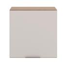 Armário Aéreo Etna 12541P 58CM 1 Porta MDP Off White Poliman Móveis