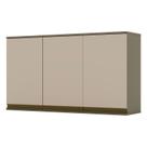 Armário Aéreo Évelin 3 Portas 120 cm Duna Cristal Henn