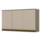 Armário Aéreo Évelin 3 Portas 120 cm Duna Cristal Henn