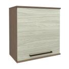 Armário Aéreo Evolution 1 PT Tannat e Legno Crema 61 cm