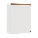 Armário Aéreo Iluminata 1 PT Branco 60 cm