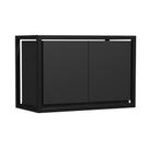 Armário Aéreo Industrial de Cozinha 60x30cm 2 Portas Preto Armário Aéreo Industrial de Cozinha 60x30cm 2 Portas Preto