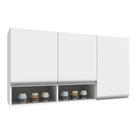Armário Aéreo IRM Athena 120cm 3 Portas - Branco Armário Aéreo IRM Athena 120cm 3 Portas - Branco