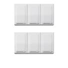 Armário Aéreo Itatiaia Luce 105cm Kit com 2 Armários de Cozinha