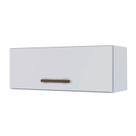 Armário Aéreo Kaiki Branco 1 Porta Basculante Suporta até 20kg Armário Aéreo Kaiki Branco 1 Porta Basculante Suporta até 20kg