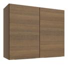 Armário Aéreo Madesa Stella 80 cm 2 Portas - Rustic Armário Aéreo Madesa Stella 80 cm 2 Portas - Rustic