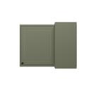 Armário Aéreo MDF Herval Viana, 1 Porta, Verde Hill, 92,5 Cm Armário Aéreo MDF Herval Viana, 1 Porta, Verde Hill, 92,5 Cm
