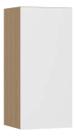 Armario Aereo Mdp Freijo E Branco 1 Porta 40x85x33cm