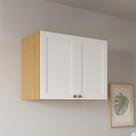 Armário Aéreo Modulado 69cm com 2 Portas Infinity 2063 Genialflex