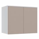 Armário Aéreo Modulado Requinte com 2 Portas - Branco Line/Duna Line Armário Aéreo Modulado Requinte com 2 Portas - Branco Line/Duna Line