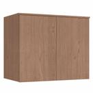 Armário Aéreo Modulado Requinte com 2 Portas - Macadâmia