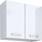 Armário Aéreo Montado de Lavanderia Branco em Aço 60cm Max Cozimax