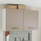 Armário Aéreo Multiuso 120cm 2 Portas Branco/Crema Agata Madesa Armário Aéreo Multiuso 120cm 2 Portas Branco/Crema Agata Madesa