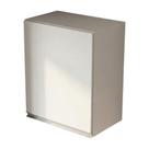 Armário Aéreo Multiuso Lux 40cm 100%MDF 01 Porta Branco - Abmaza
