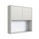 Armário Aéreo Multiuso Suspenso 2 Portas 1 Nicho 60cm Budapest BA1060AR Arenas - Art In Móveis Armário Aéreo Multiuso Suspenso 2 Portas 1 Nicho 60cm Budapest BA1060AR Arenas - Art In Móveis