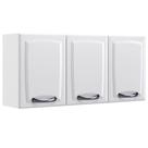 Armário Aéreo New Premium 120cm 3 Portas Itatiaia Cor Branco Armário Aéreo New Premium 120cm 3 Portas Itatiaia Cor Branco