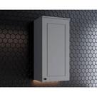Armário Aéreo p/ Cozinha Americana c/ 1 Porta 40cm Cinza - Henn Armário Aéreo p/ Cozinha Americana c/ 1 Porta 40cm Cinza - Henn