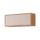 Armário Aéreo p/ Cozinha Esplendida Geladeira c/ 1 Portas Basculante 80cm Freijo/Off White - MGM