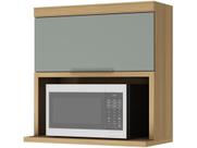 Armário Aéreo p/ Cozinha Marquesa c/ 2 Portas Basculante 80 cm Nature - Nesher