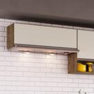 Armário Aéreo para Cozinha 1 Porta Basculante Athena