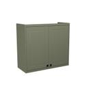 Armário Aéreo para Cozinha 80cm 2 Portas Sevilha