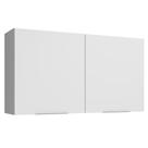 Armário Aéreo Para Quarto 120 Cm 2 Portas Branco Neo Madesa