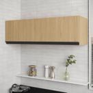 Armário Aéreo Porta Basculante 100cm Nara CabeCasa MadeiraOriginals Avena Armário Aéreo Porta Basculante 100cm Nara CabeCasa MadeiraOriginals Avena