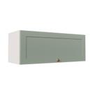 Armário Aéreo Porta Basculante 90cm Arizona CabeCasa MadeiraOriginals Branco/Menta