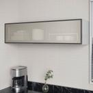Armário Aéreo Porta Basculante Reflecta 120cm Nara CabeCasa MadeiraOriginals Cinza
