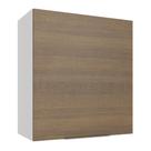 Armário Aéreo Stella 1 Porta Branco/rustic Madesa Armário Aéreo Stella 1 Porta Branco/rustic Madesa